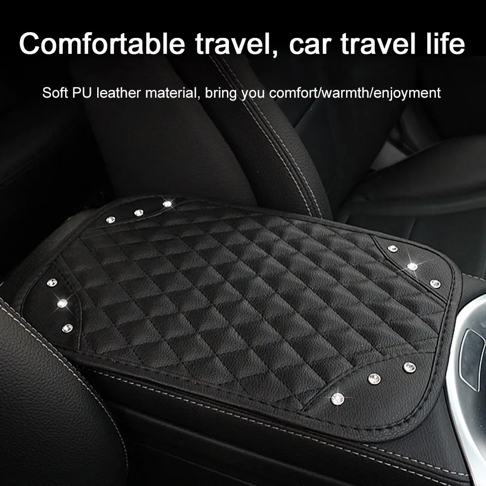 Leather Car Central Armrest Pad Black Auto Center Console Arm Rest Seat Box Mat Cushion Pillow Cover Vehicle Protective Styling
Leather Car Central Armrest Pad Black Auto Center Console Arm Rest Seat Box Mat Cushion Pillow Cover Vehicle Protective Styling