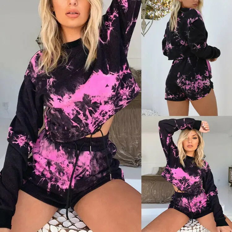 Women 2Pcs Jogger Ladies Casual Tracksuit Sweatshirt + Shorts Sets Running Long Sleeve Tops Sport Pants Wear Hot Sexy And Cozy
Women 2Pcs Jogger Ladies Casual Tracksuit Sweatshirt + Shorts Sets Running Long Sleeve Tops Sport Pants Wear Hot Sexy And Cozy