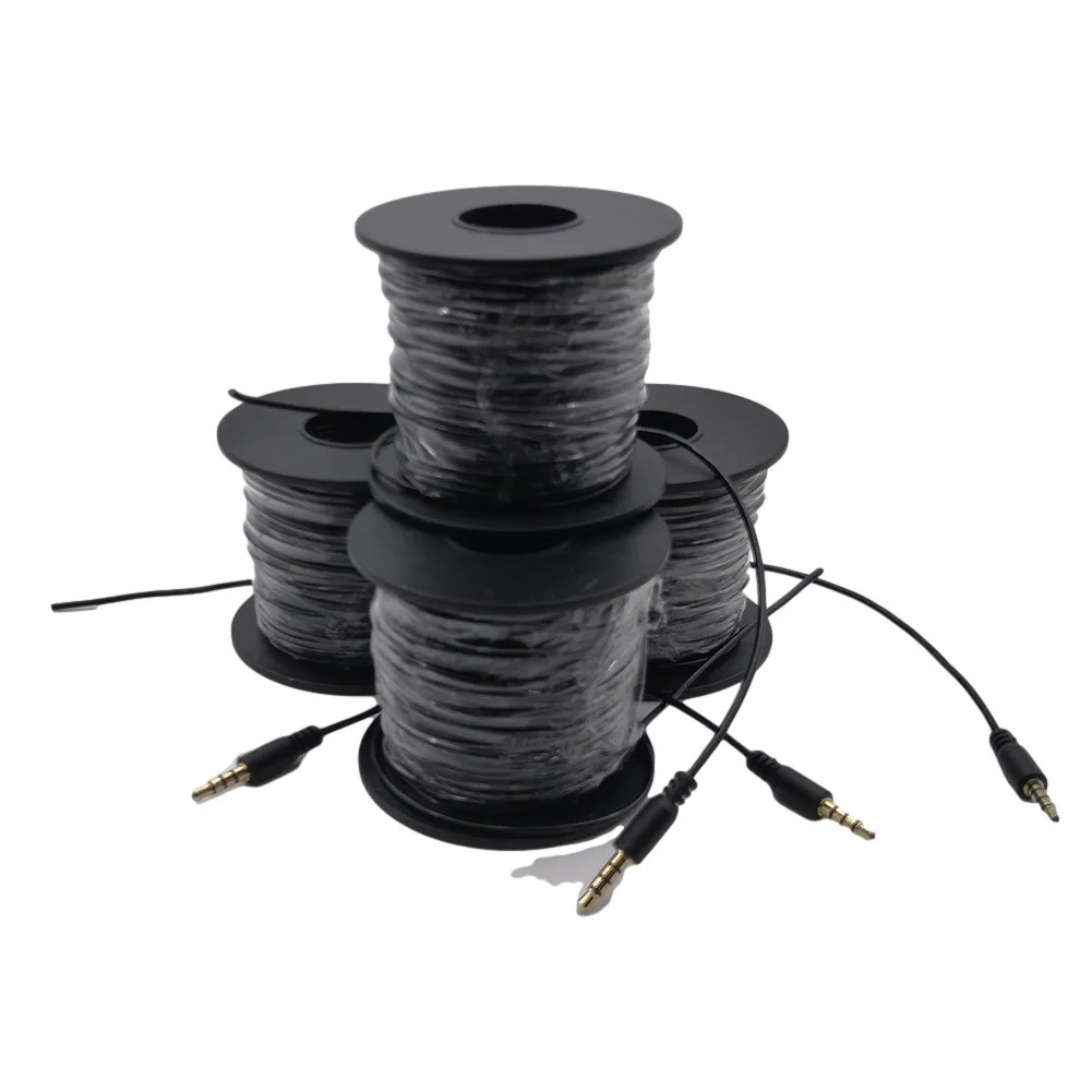 50m HD data Fishing Camera Cable Underwater Camera Data Transmission Line 154lb 70kg) with Headphone plug Copper plug 3.5mm
50m HD data Fishing Camera Cable Underwater Camera Data Transmission Line 154lb 70kg) with Headphone plug Copper plug 3.5mm