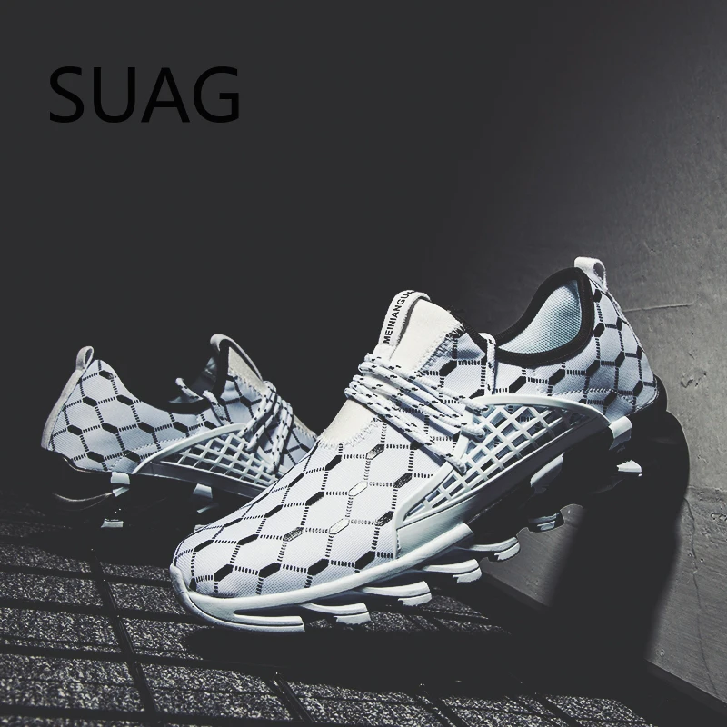 2021 New Blade Sneakers Men Light Running Shoes Men Fashion White Tennis Sport Shoes Mesh Breathable Walking Sneakers Size 47
2021 New Blade Sneakers Men Light Running Shoes Men Fashion White Tennis Sport Shoes Mesh Breathable Walking Sneakers Size 47