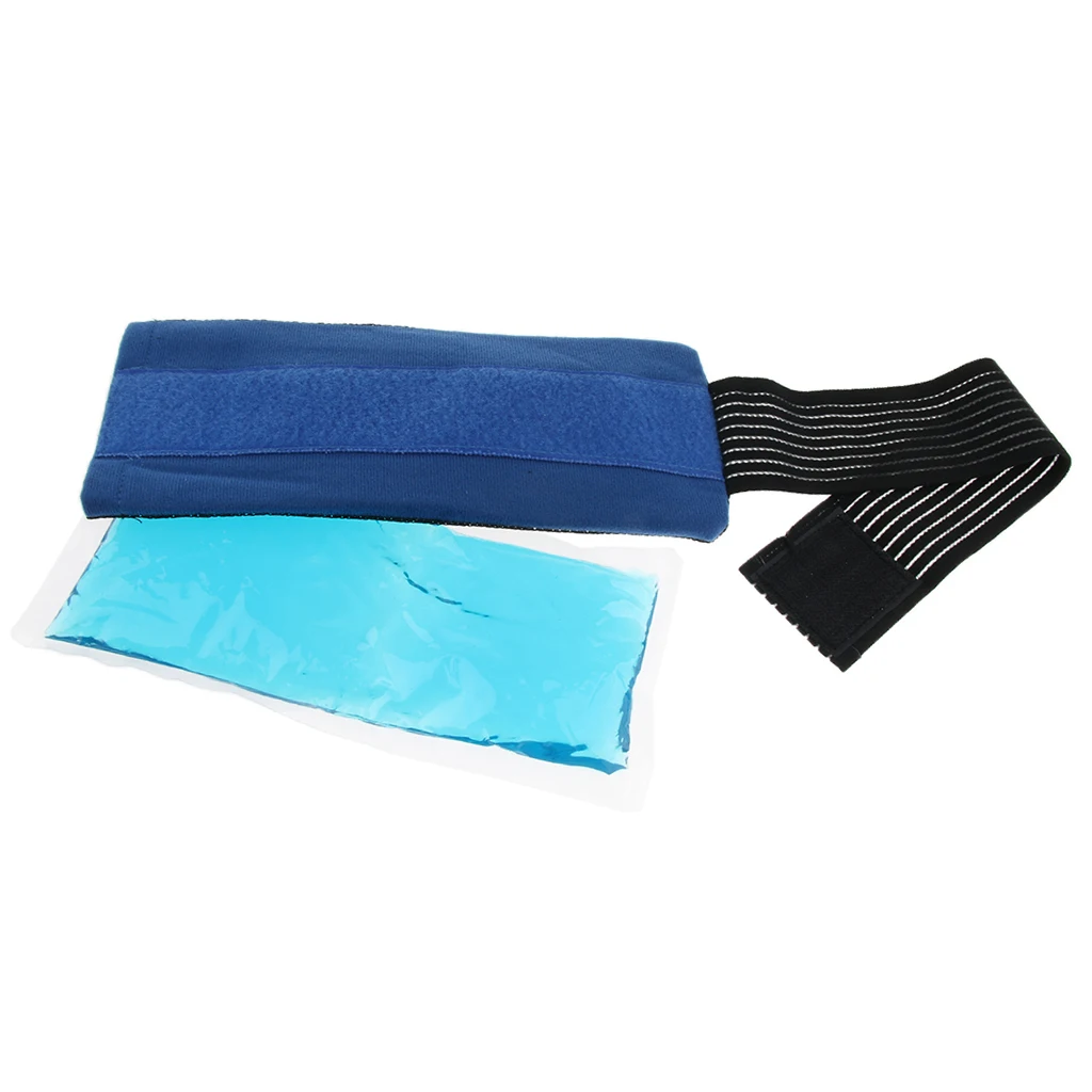 Reusable Gel Ice Pack, Hot Cold Pad with Strap for Migraine Relief, Headache, Elbow, Ankle, Knee Pain and Sports Injuries
Reusable Gel Ice Pack, Hot Cold Pad with Strap for Migraine Relief, Headache, Elbow, Ankle, Knee Pain and Sports Injuries