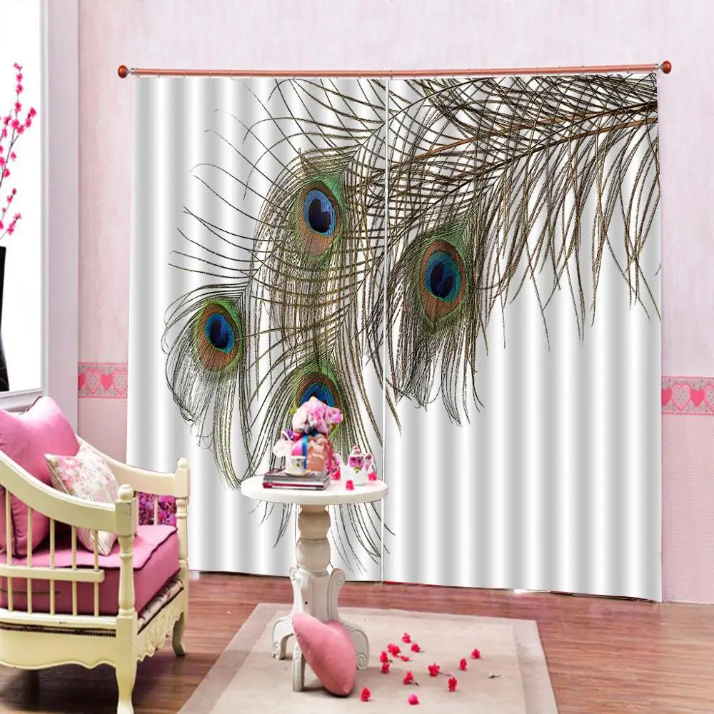 Curtain office Bedroom 3D Window Curtain Luxury living room decorate Cortina peacock curtains for bedroom
Curtain office Bedroom 3D Window Curtain Luxury living room decorate Cortina peacock curtains for bedroom