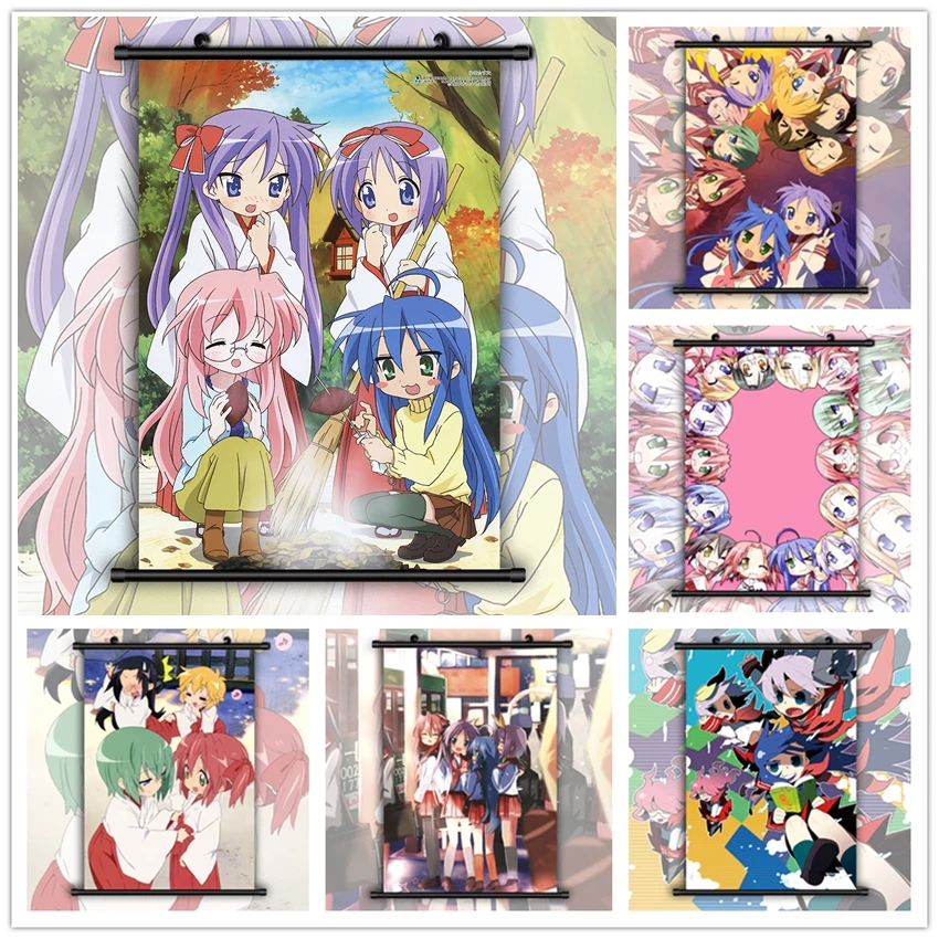 Lucky Star Izumi Konata Canvas Painting Wall Art Anime Posters and Prints Pictures for Living Kids Nordic Home Decoration
Lucky Star Izumi Konata Canvas Painting Wall Art Anime Posters and Prints Pictures for Living Kids Nordic Home Decoration