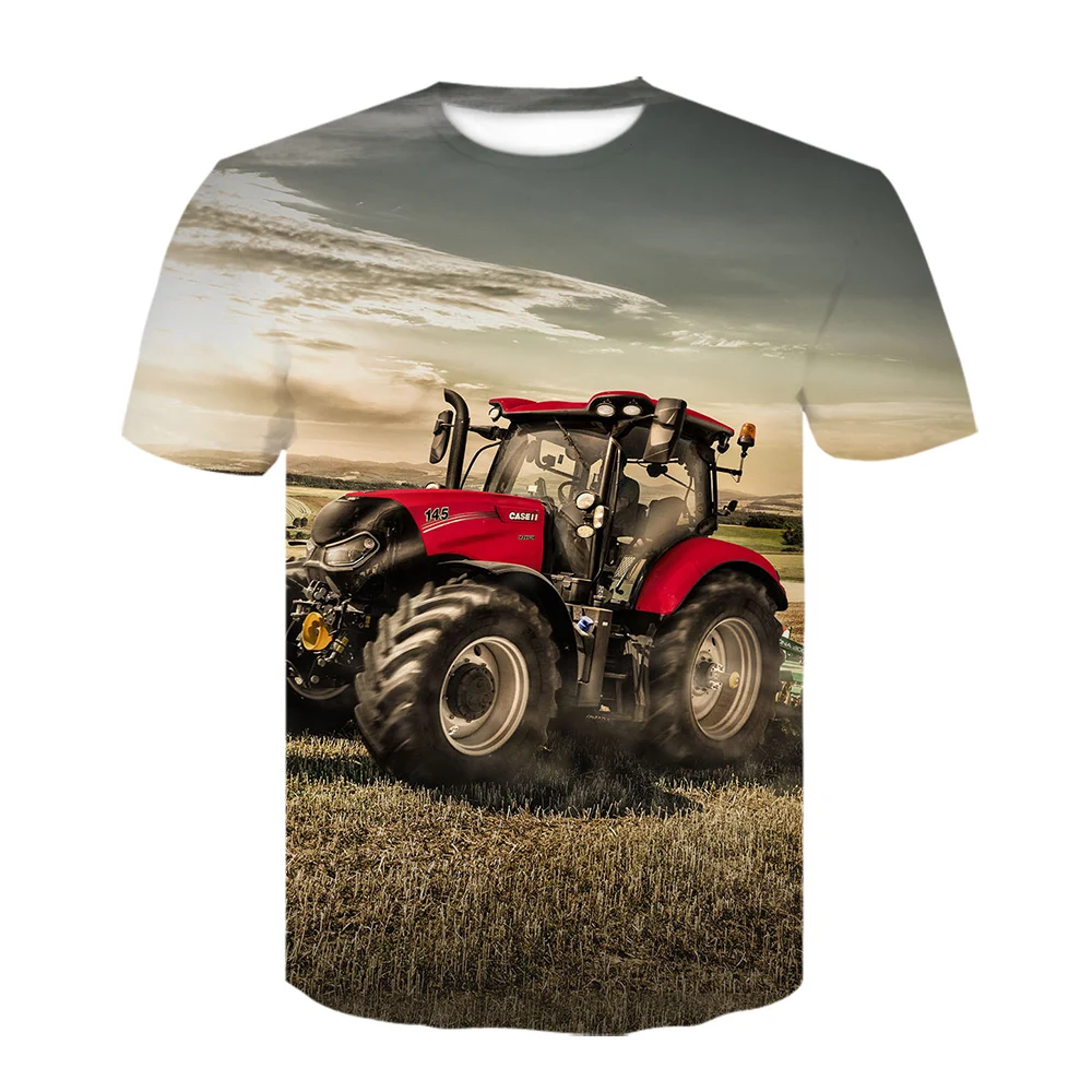Fashion Men's T-Shirt Excavator Tractor 3D Printing Leisure 2021 Hot Sale Harajuku Design Short Sleeve
Fashion Men's T-Shirt Excavator Tractor 3D Printing Leisure 2021 Hot Sale Harajuku Design Short Sleeve