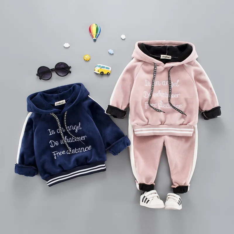 Baby Kids Winter Clothing Set Newborn Thick Cotton Clothes for Boys Girls 1-4Y embroidered Hoodies And Pants 2pcs sport suit
Baby Kids Winter Clothing Set Newborn Thick Cotton Clothes for Boys Girls 1-4Y embroidered Hoodies And Pants 2pcs sport suit