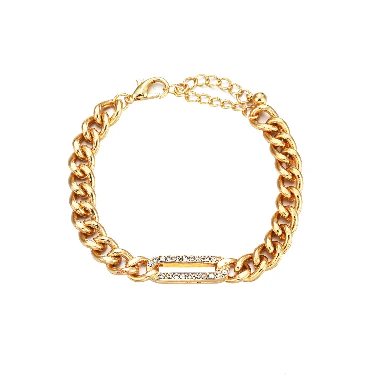 Crystal Hollow Chunky Chain Bracelets For Women Men Goth Hip Hop Rock Couple Matching Bracelet Bangles Punk Jewelry Friends Gift
Crystal Hollow Chunky Chain Bracelets For Women Men Goth Hip Hop Rock Couple Matching Bracelet Bangles Punk Jewelry Friends Gift