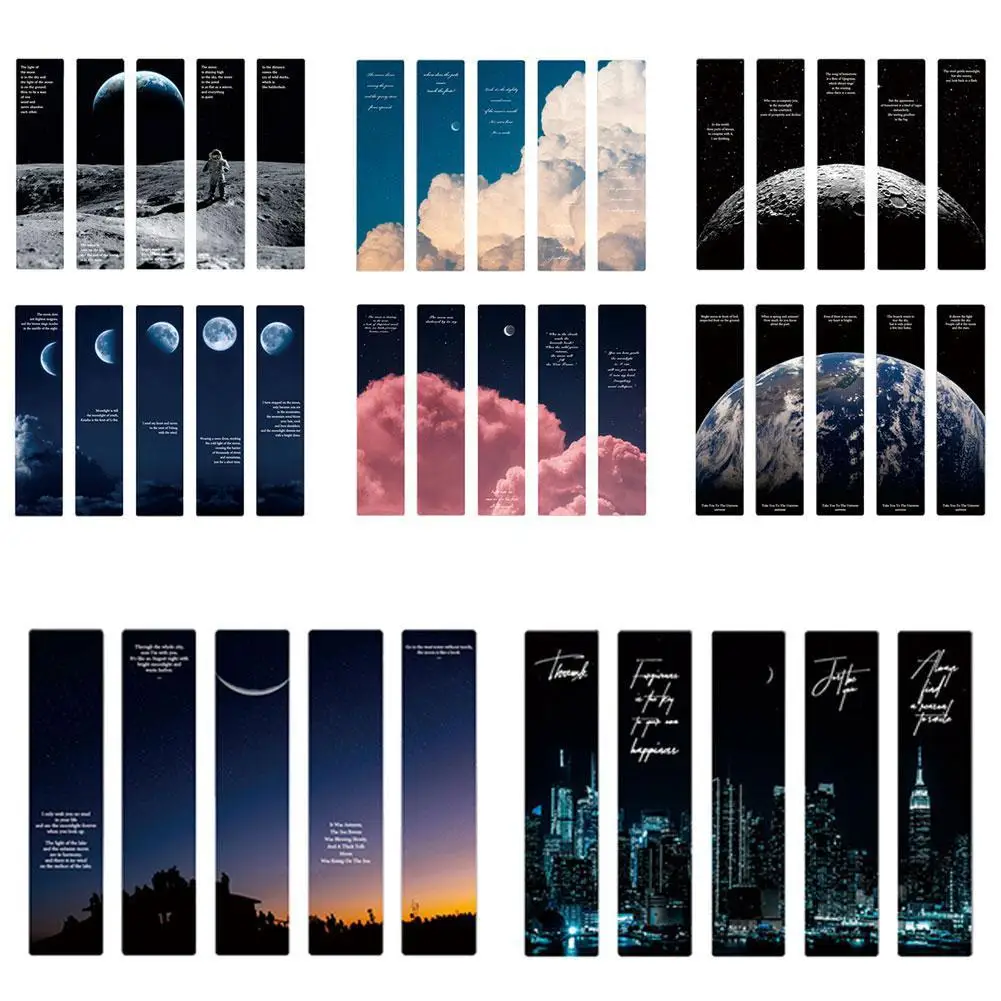 5 Pcs/set Roaming the Universe Frosted PVC Bookmarks Style Decorative Bookmarks Marker Scrapbook Page Book Ins Tags Bookmar R5K8
5 Pcs/set Roaming the Universe Frosted PVC Bookmarks Style Decorative Bookmarks Marker Scrapbook Page Book Ins Tags Bookmar R5K8