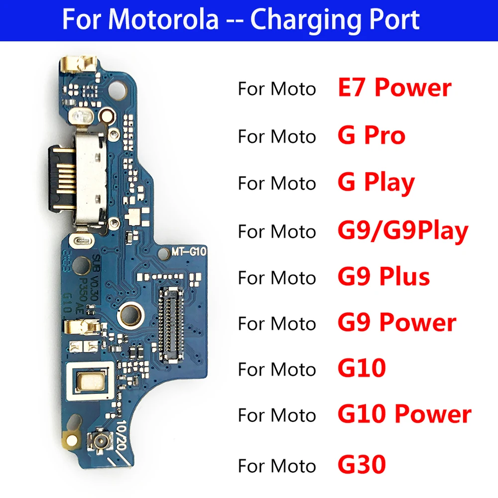 USB Charger Port Flex Cable For Motorola Moto G Pro E7 G9 G10 G30 G50 Power Play Plus Dock Connector Charging Port Board
USB Charger Port Flex Cable For Motorola Moto G Pro E7 G9 G10 G30 G50 Power Play Plus Dock Connector Charging Port Board