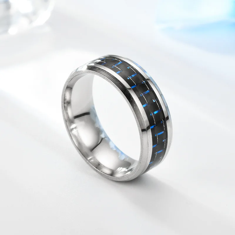 New Fashion Carbon Fiber Ring Creative Heartbeat Men Women Vintage Ring Hip Hop Trendy Stainless Steel Couple Gift Jewelry
New Fashion Carbon Fiber Ring Creative Heartbeat Men Women Vintage Ring Hip Hop Trendy Stainless Steel Couple Gift Jewelry