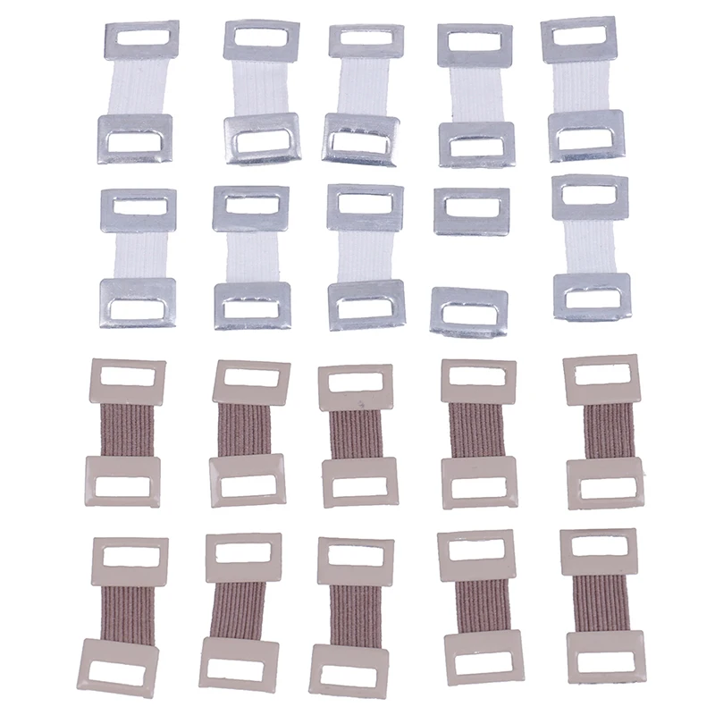 10/30Pcs White/Coffee Replacement Elastic Bandage Wrap Stretch Metal Clips Fixation Clamps Hooks First Aid Kit for Sports
10/30Pcs White/Coffee Replacement Elastic Bandage Wrap Stretch Metal Clips Fixation Clamps Hooks First Aid Kit for Sports