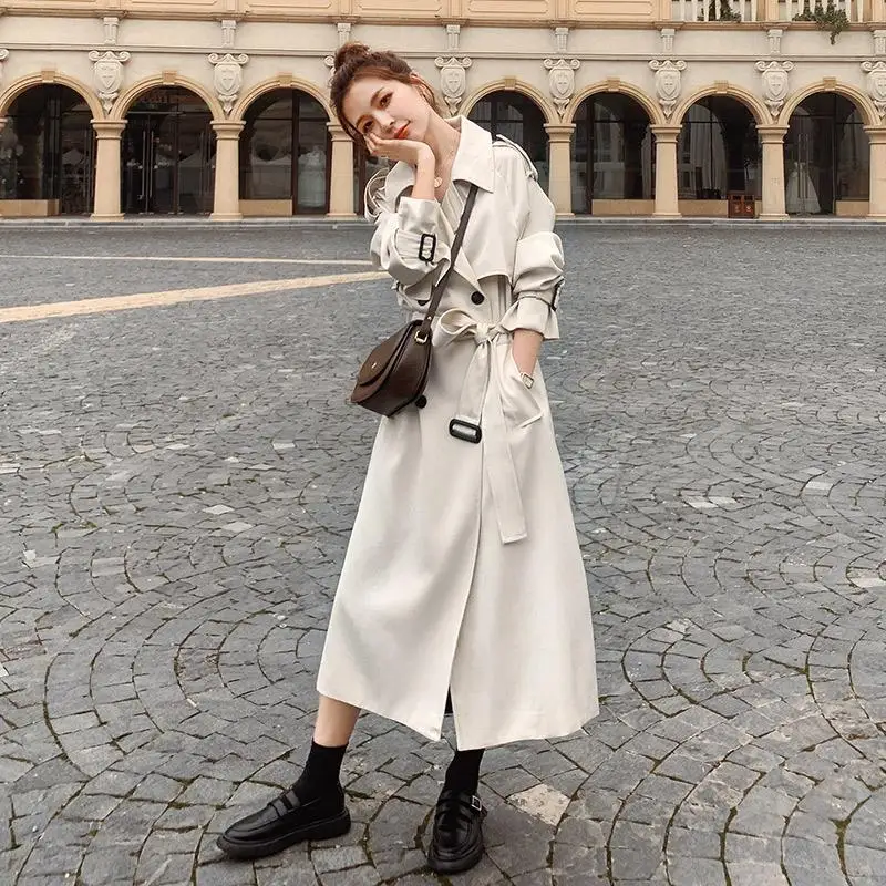 Windbreaker Women'S Mid-Length 2021 Spring And Autumn New Korean Version Of The British Style Over-The-Knee Coat Slim Slimming
Windbreaker Women'S Mid-Length 2021 Spring And Autumn New Korean Version Of The British Style Over-The-Knee Coat Slim Slimming