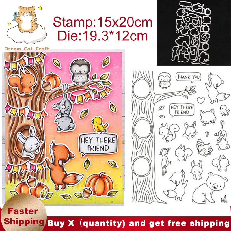 2021 Halloween Tree Trunk Animals Stamps and Cutting Dies New Arrivals 2021 Diy Dies Scrapbook Album Embossed Craft Cut Dies
2021 Halloween Tree Trunk Animals Stamps and Cutting Dies New Arrivals 2021 Diy Dies Scrapbook Album Embossed Craft Cut Dies
