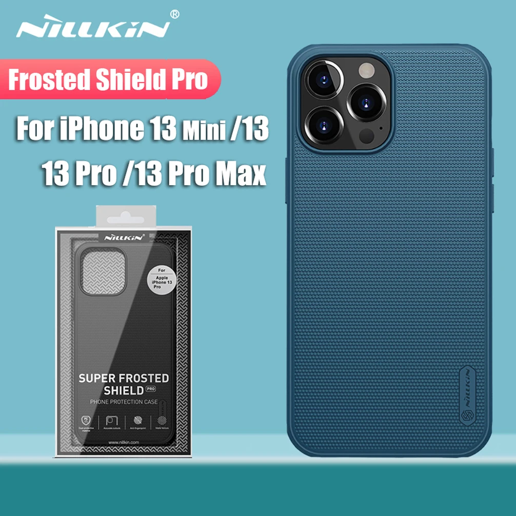 For iPhone 13 Pro Case NILLKIN Super Frosted Shield Pro PC+TPU Shockproof Phone Back Bag For iPhone 13 Pro Max /13 mini Cover
For iPhone 13 Pro Case NILLKIN Super Frosted Shield Pro PC+TPU Shockproof Phone Back Bag For iPhone 13 Pro Max /13 mini Cover