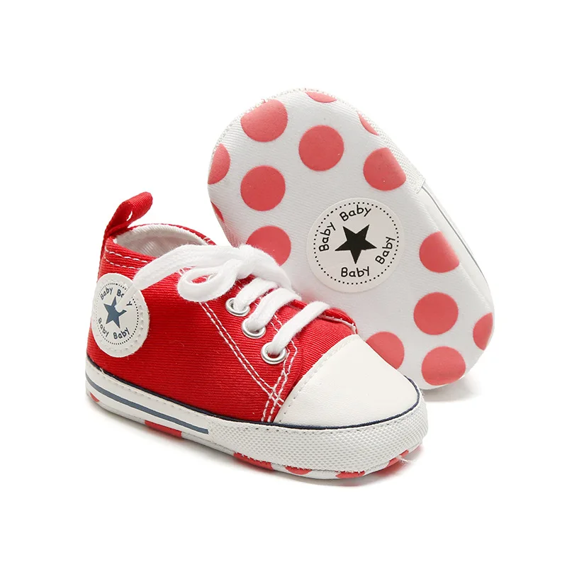 Classic Casual Canvas Baby Shoes Newborn Sports Sneakers First Walkers Kids Booties Children Canvas Shoes 
Classic Casual Canvas Baby Shoes Newborn Sports Sneakers First Walkers Kids Booties Children Canvas Shoes