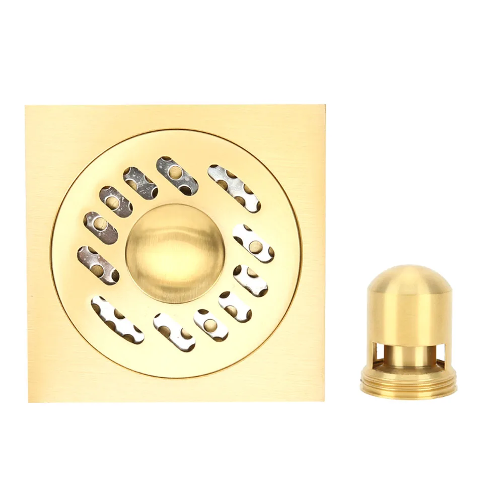 Household Brass Anti Odor Shower Floor Drain Bathroom Floor Drainer Hardware for Kitchen Toilet
Household Brass Anti Odor Shower Floor Drain Bathroom Floor Drainer Hardware for Kitchen Toilet