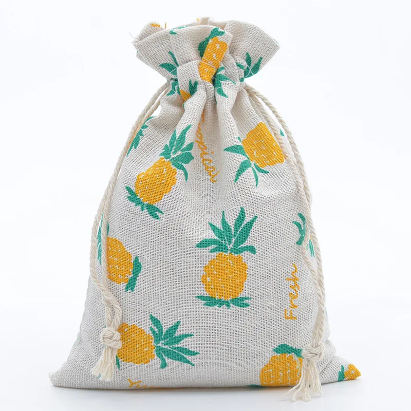 20pcs/lot 13x18cm Fruit Print Cotton Linen Drawstring Bag Small Cloth Sack Linen Storage Bags Organizer Party Favor
20pcs/lot 13x18cm Fruit Print Cotton Linen Drawstring Bag Small Cloth Sack Linen Storage Bags Organizer Party Favor