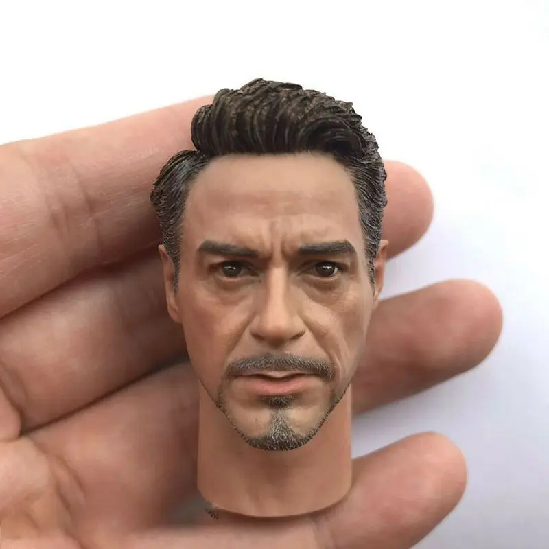 In stock 1/6 Scale Collectible Tony Robert Downey Jr. Head Sculpt Calm Version Long Neck Fit 12'' Male Action Figure Body
In stock 1/6 Scale Collectible Tony Robert Downey Jr. Head Sculpt Calm Version Long Neck Fit 12'' Male Action Figure Body