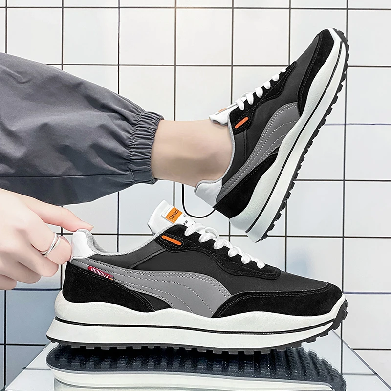 Men Classic Sport Shoes Athletics Golf Tour Sneakers Cheap Comfort Training Lightweight Gym Walking Sneakers Golf Flats Black
Men Classic Sport Shoes Athletics Golf Tour Sneakers Cheap Comfort Training Lightweight Gym Walking Sneakers Golf Flats Black