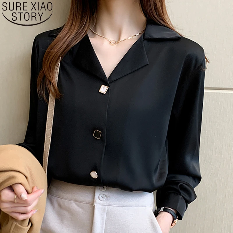 Long Sleeve Black White Blouse Tops Blouse Women Blusas Mujer De Moda 2022 V-neck Chiffon Blouse Shirt Blouses Clothes 18145
Long Sleeve Black White Blouse Tops Blouse Women Blusas Mujer De Moda 2022 V-neck Chiffon Blouse Shirt Blouses Clothes 18145