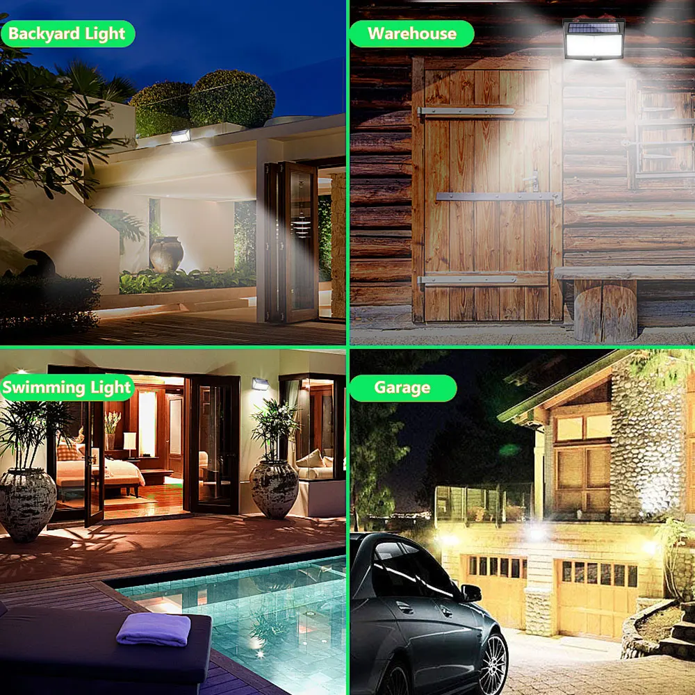 Outdoor Solar Lights 288 LED 3 Mode Waterproof Wall Mounted Lamp With PIR Motion Sensor for Super Bright Garden Patio Decoration
Outdoor Solar Lights 288 LED 3 Mode Waterproof Wall Mounted Lamp With PIR Motion Sensor for Super Bright Garden Patio Decoration