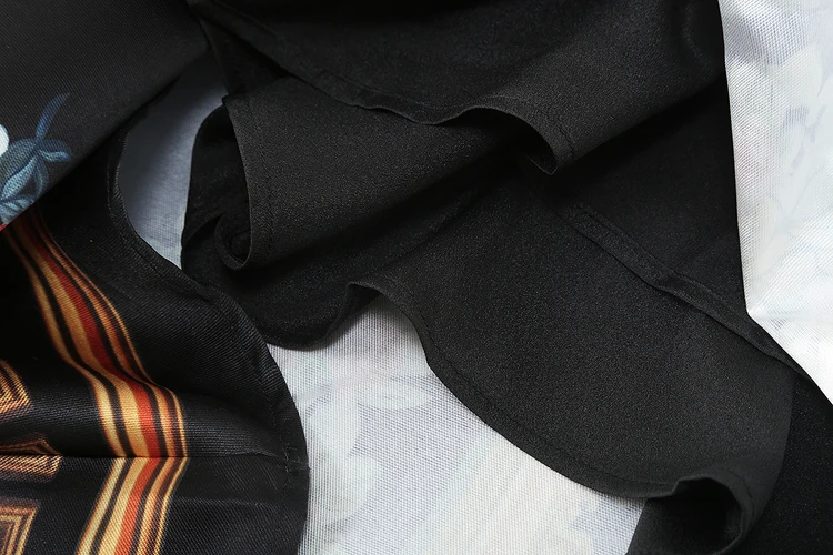 PYJTRL Fashion dress Spring Women's Dress Long sleeve Vintage Floral-Print Black Maxi Dresses
PYJTRL Fashion dress Spring Women's Dress Long sleeve Vintage Floral-Print Black Maxi Dresses