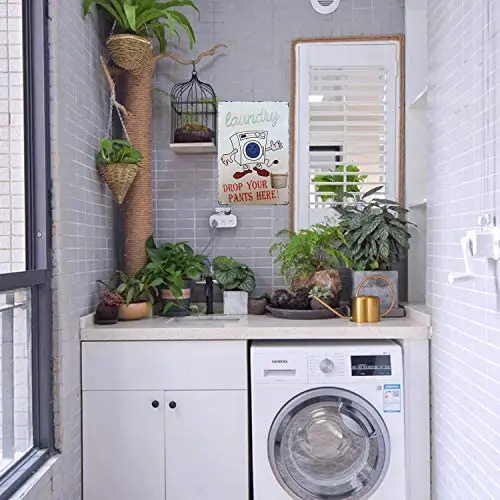 Laundry Drop Your Pants Here Vintage Metal Tin Sign Laundry Room Decor Bathroom Wash Room Signs Country Home Decor 8X12Inch
Laundry Drop Your Pants Here Vintage Metal Tin Sign Laundry Room Decor Bathroom Wash Room Signs Country Home Decor 8X12Inch