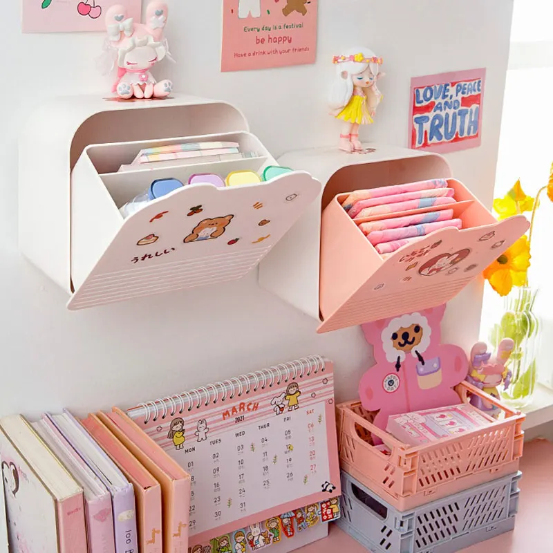 W&G Kawaii Storage Organizer Adhesive Large Storage Box Sanitary Napkin Cosmetics Organizer Decorative Box Bathroom Accessories
W&G Kawaii Storage Organizer Adhesive Large Storage Box Sanitary Napkin Cosmetics Organizer Decorative Box Bathroom Accessories
