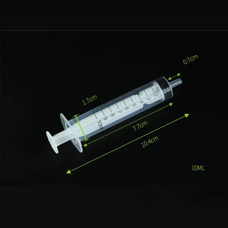 Industrial-grade 100pcs 10ml Plastic Nutrient Syringe Hydroponic Measure Disposable Sampler Injector Measuring Nutrient
Industrial-grade 100pcs 10ml Plastic Nutrient Syringe Hydroponic Measure Disposable Sampler Injector Measuring Nutrient