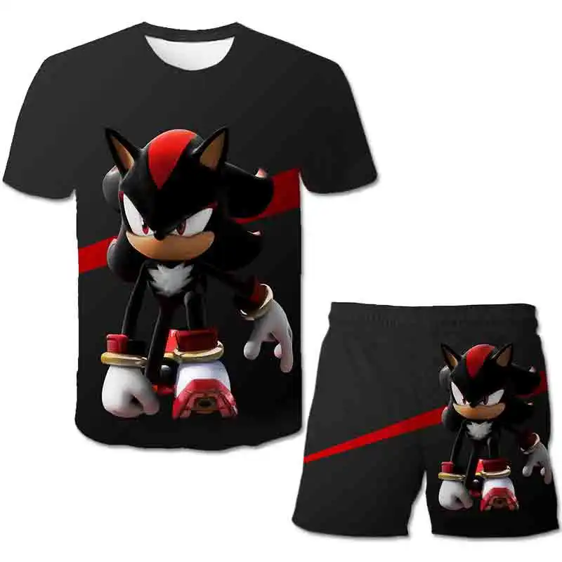 XINYOU 2021 Sonic T-shirt frozen Children Sets Boys Clothes toddler Youth girls outfit Summer Clothing Kawaii Short Sport Tops
XINYOU 2021 Sonic T-shirt frozen Children Sets Boys Clothes toddler Youth girls outfit Summer Clothing Kawaii Short Sport Tops
