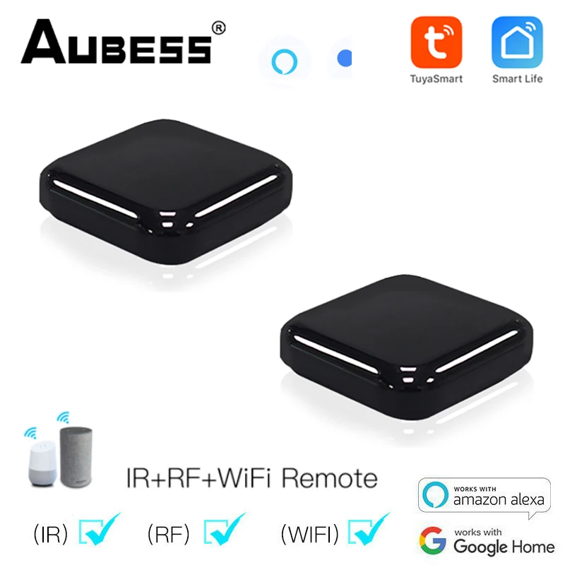 WiFi+ RF+IR All-In-One Smart Universal Remote Controller RF Appliances Tuya Smart Life App Voice Control Alexa Google Home
WiFi+ RF+IR All-In-One Smart Universal Remote Controller RF Appliances Tuya Smart Life App Voice Control Alexa Google Home