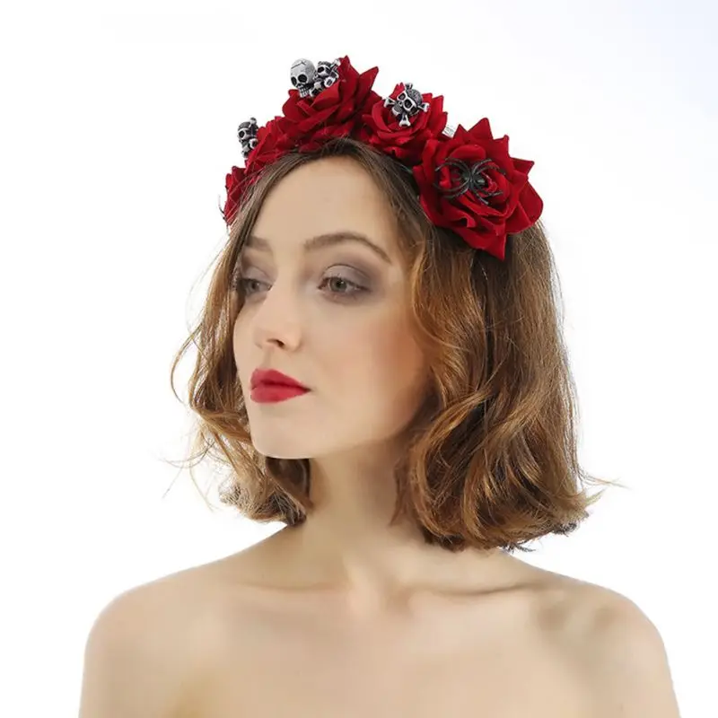 Velvet Rose Woman Halloween Headband Hair Accessories Flower Hair Hoop Flower New Simulation Cn(origin) Plastic
Velvet Rose Woman Halloween Headband Hair Accessories Flower Hair Hoop Flower New Simulation Cn(origin) Plastic
