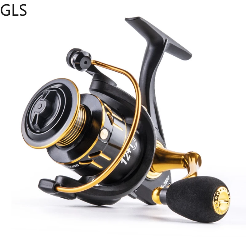 GLS Newest X3-1000-7000 Series Spinning Fishing Wheel 5.0:1/4.7:1 Left/Right Interchangeable Full Metal Spool Fishing Tackles
GLS Newest X3-1000-7000 Series Spinning Fishing Wheel 5.0:1/4.7:1 Left/Right Interchangeable Full Metal Spool Fishing Tackles