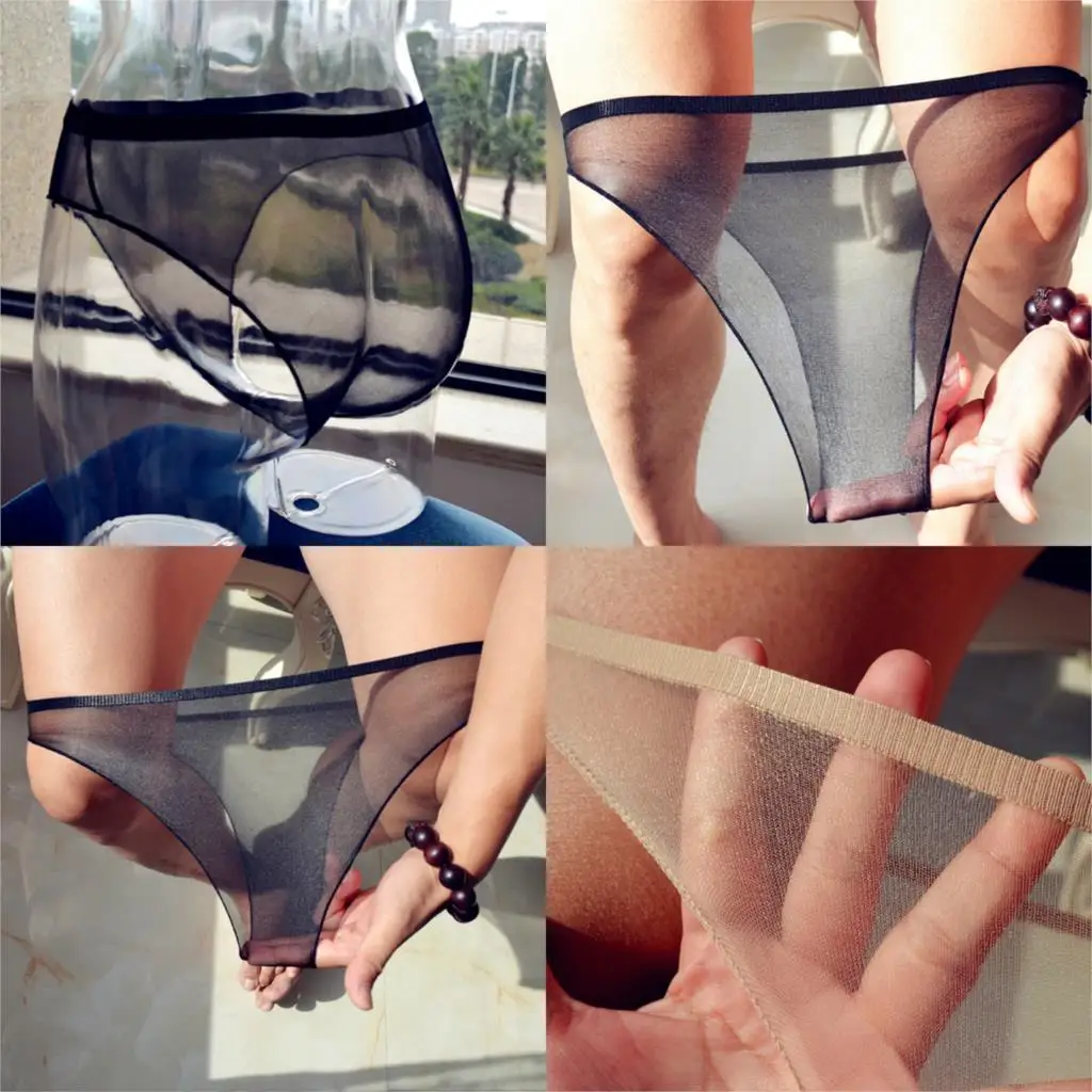 Sexy Unisex Transparent Breathable Underwear Briefs Low-waist Briefs Panties Mesh Gauze Underwear
Sexy Unisex Transparent Breathable Underwear Briefs Low-waist Briefs Panties Mesh Gauze Underwear