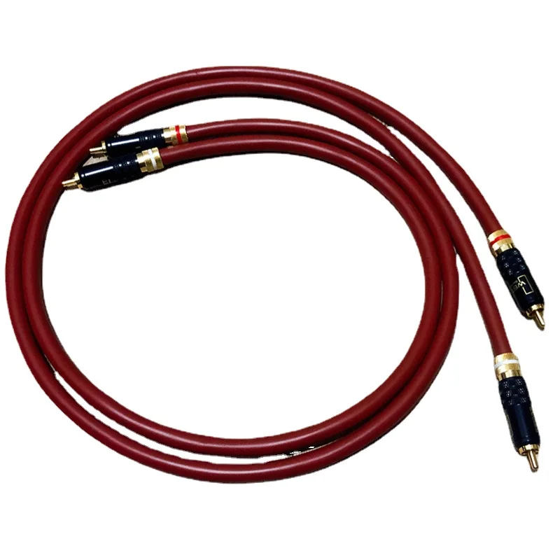 HiFi Audio RCA Cable 102 MK III Multiple Shielding OFC Copper Signal Line with 0144 Gold Plated Plug
HiFi Audio RCA Cable 102 MK III Multiple Shielding OFC Copper Signal Line with 0144 Gold Plated Plug