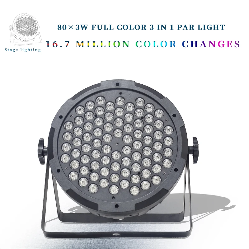 80x3W RGBW Color led Par lights flat par led dmx512 wedding party disco lights professional stage dj equipment
80x3W RGBW Color led Par lights flat par led dmx512 wedding party disco lights professional stage dj equipment