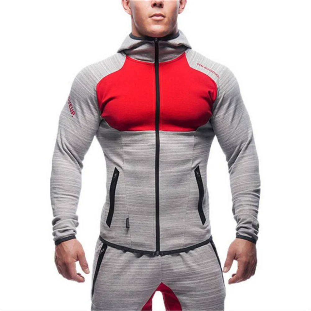New Autumn And Winter Fashion Trend Men's Hooded Zipper Shirt Fitness Running Sports Leisure Fleece Color Matching Sportswear
New Autumn And Winter Fashion Trend Men's Hooded Zipper Shirt Fitness Running Sports Leisure Fleece Color Matching Sportswear