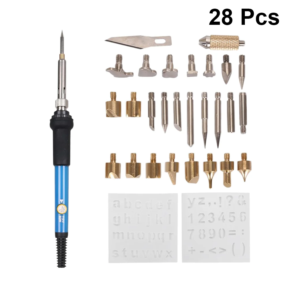 28pcs Welding Soldering Iron Kit Adjustable Temperature Welding Tool Soldering Iron Tools (Plug)
28pcs Welding Soldering Iron Kit Adjustable Temperature Welding Tool Soldering Iron Tools (Plug)