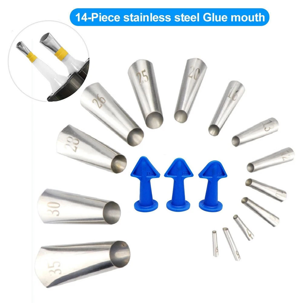 Auto Caulking Finisher Caulk Nozzle Car Nozzle Applicator Sealant Finishing Tools Tool Set Kit
Auto Caulking Finisher Caulk Nozzle Car Nozzle Applicator Sealant Finishing Tools Tool Set Kit