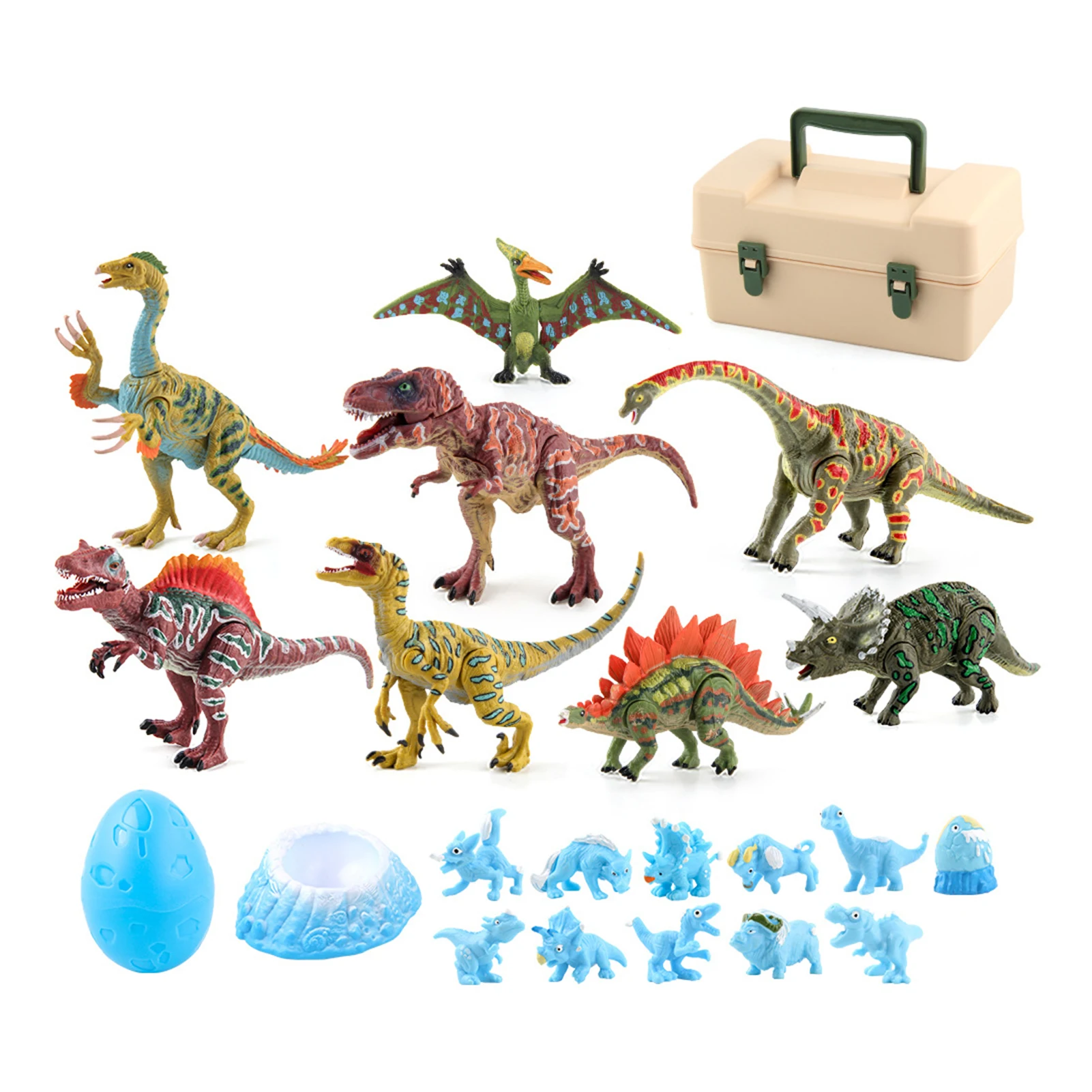 22pcs Novelty Cute Transformation Dinosaur Egg Toy Set Dinosaur Figure Model Toy For Children Biology Education Toy Well Made
22pcs Novelty Cute Transformation Dinosaur Egg Toy Set Dinosaur Figure Model Toy For Children Biology Education Toy Well Made