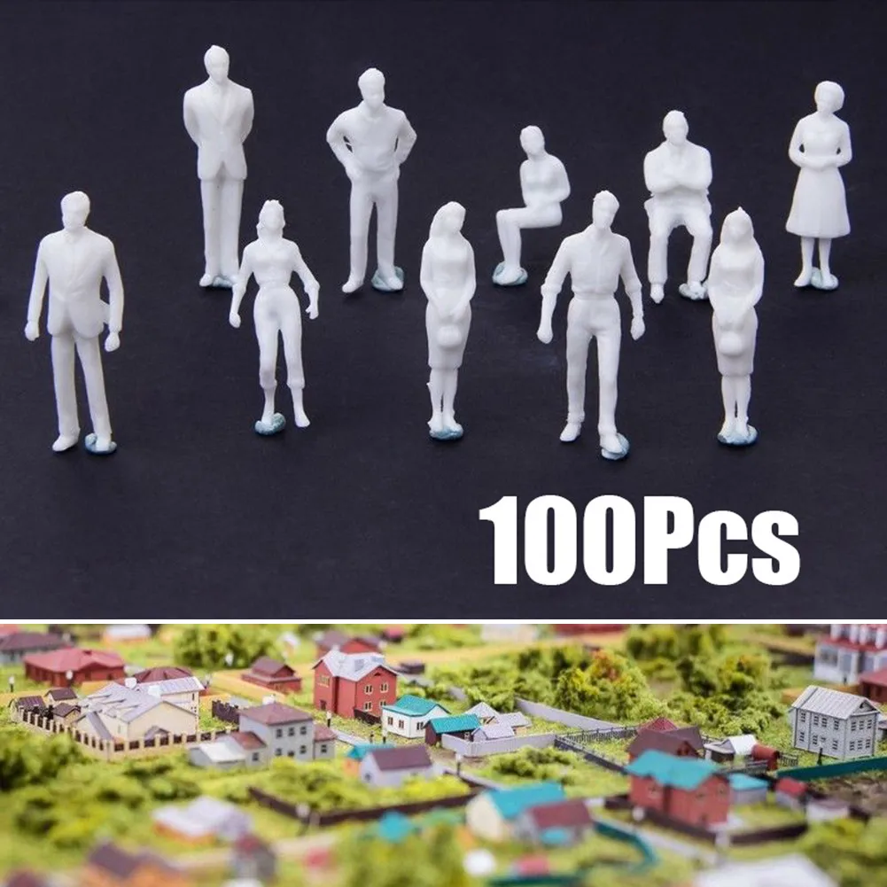 50/100pcs Mini White Model Figures 1:30 1:50 1:75 Scale Plastic Architecture Scale Model Miniature Figures Sand Table Models
50/100pcs Mini White Model Figures 1:30 1:50 1:75 Scale Plastic Architecture Scale Model Miniature Figures Sand Table Models