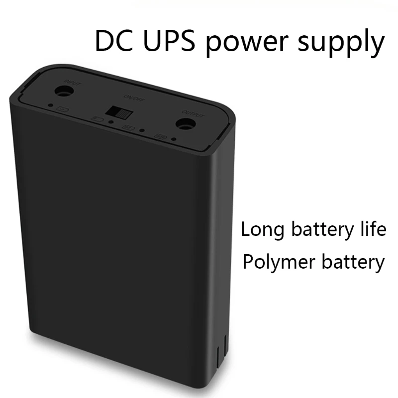 Резервный источник питания 77JC Mini UPS для Wi-Fi роутера камеры видеонаблюдения 12 В 2 А |
