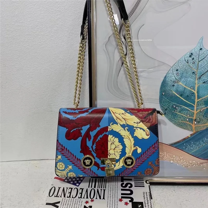 Flaps for Women 2022 New Classic Prints Chain One Shoulder Bags Ladies Boutique Party Purses Carteras Mujer De Hombro Y Bolsos
Flaps for Women 2022 New Classic Prints Chain One Shoulder Bags Ladies Boutique Party Purses Carteras Mujer De Hombro Y Bolsos
