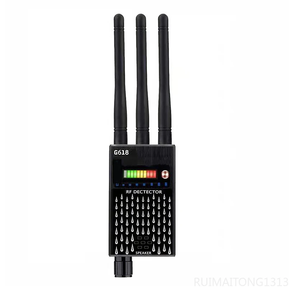 G618 Proker Detector 3 Antenna Anti Spy RF CDMA Signal Finder for GSM Bug GPS Tracker Wireless Hidden Camera Eavesdropping
G618 Proker Detector 3 Antenna Anti Spy RF CDMA Signal Finder for GSM Bug GPS Tracker Wireless Hidden Camera Eavesdropping