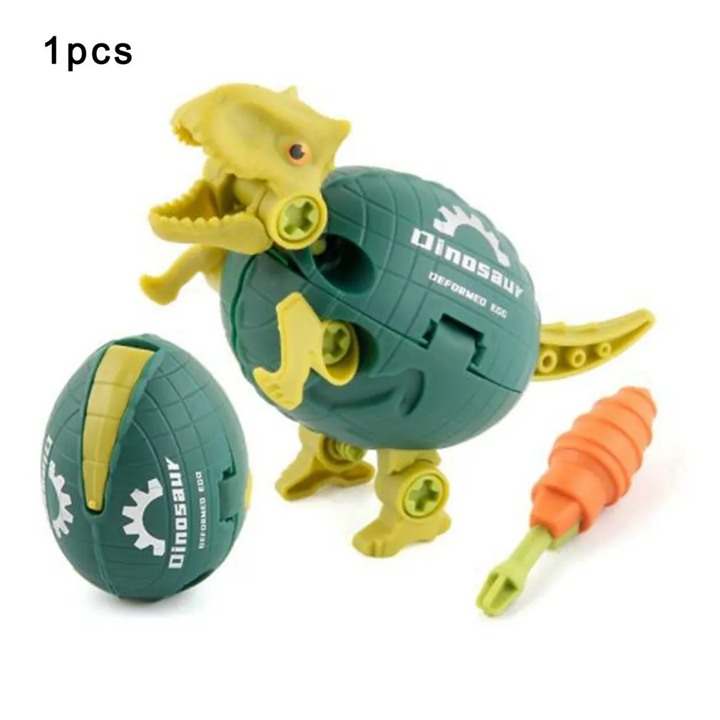 Dinosaur Toys Simulation Screw Nut Deformed Dinosaur Egg Toy Fun Removable Triceratops Raptor Tyrannosaurus Toys
Dinosaur Toys Simulation Screw Nut Deformed Dinosaur Egg Toy Fun Removable Triceratops Raptor Tyrannosaurus Toys