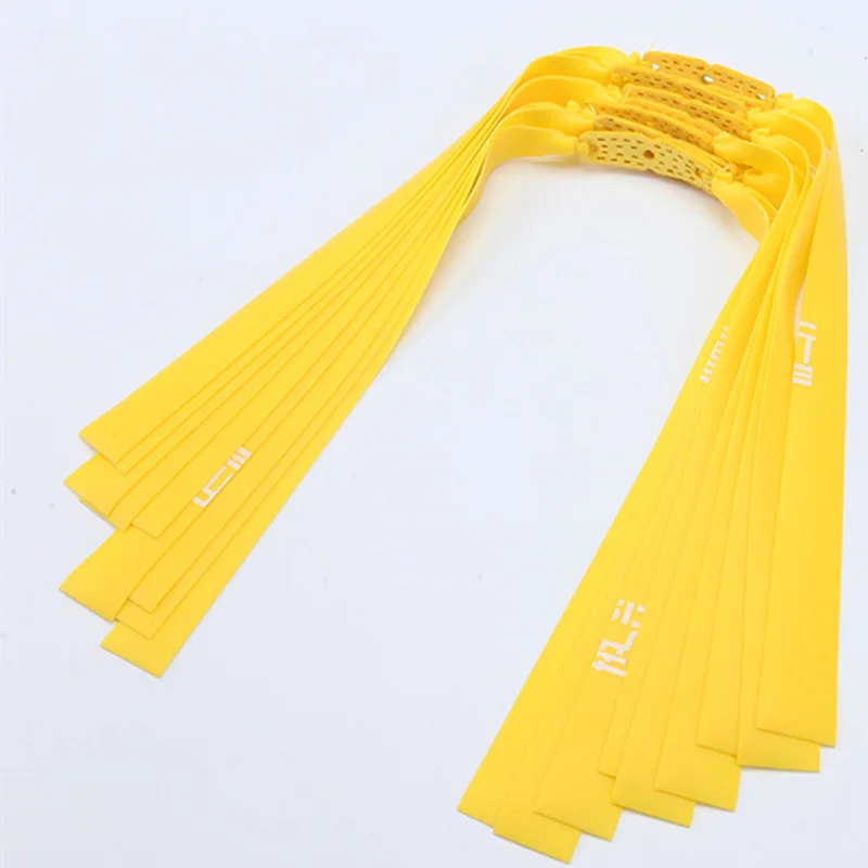 5pc Slingshots Flat Rubber Band Thicknes 0.55-0.8mm 6 Color Catapult Natural Latex Flat Elastic Resilient for Shooting
5pc Slingshots Flat Rubber Band Thicknes 0.55-0.8mm 6 Color Catapult Natural Latex Flat Elastic Resilient for Shooting