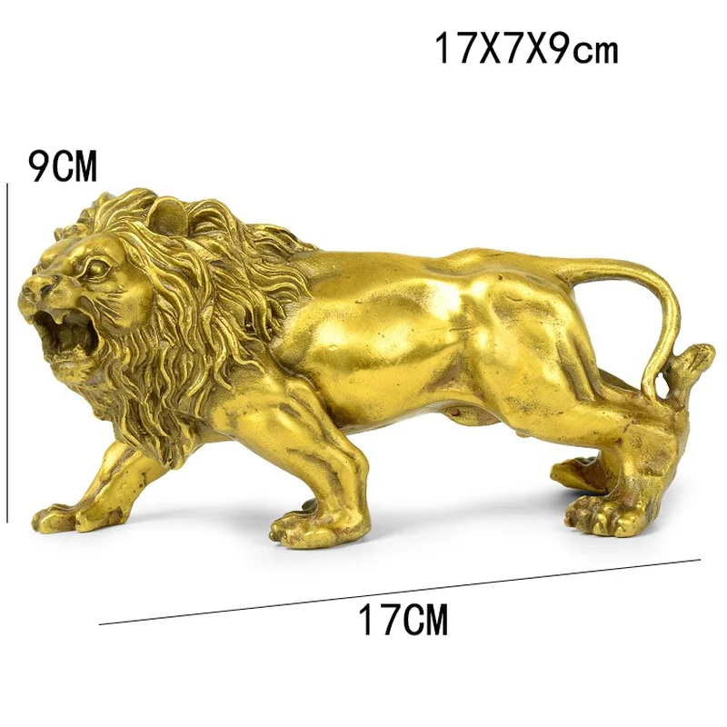 New Fashionable Modern Copper Lion Decoration Lion Living Room TV Cabinet Wine Cabinet Home Decoration Metal Creative Crafts
New Fashionable Modern Copper Lion Decoration Lion Living Room TV Cabinet Wine Cabinet Home Decoration Metal Creative Crafts