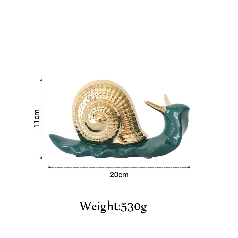 Nordic Resin Snail Figurine Gift Home Furnishing Decoration Creative Livingroom Desktop Ceramic Animal Ornaments Display Crafts
Nordic Resin Snail Figurine Gift Home Furnishing Decoration Creative Livingroom Desktop Ceramic Animal Ornaments Display Crafts