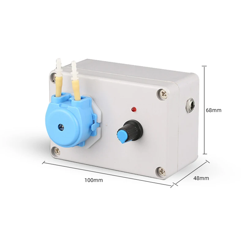 Adjustable Flow Rate Peristaltic Pump Silicone Tube with 6v/12v/24v Power Supply Laboratory Metering Pump for Pumping Water JB
Adjustable Flow Rate Peristaltic Pump Silicone Tube with 6v/12v/24v Power Supply Laboratory Metering Pump for Pumping Water JB