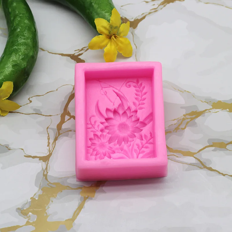 Silicone Mold Flower Sunflower Handmade Soap Fondant Cake Pudding Mold Aromatherapy Plaster Mold DIY Baking Kitchen Tools Access
Silicone Mold Flower Sunflower Handmade Soap Fondant Cake Pudding Mold Aromatherapy Plaster Mold DIY Baking Kitchen Tools Access