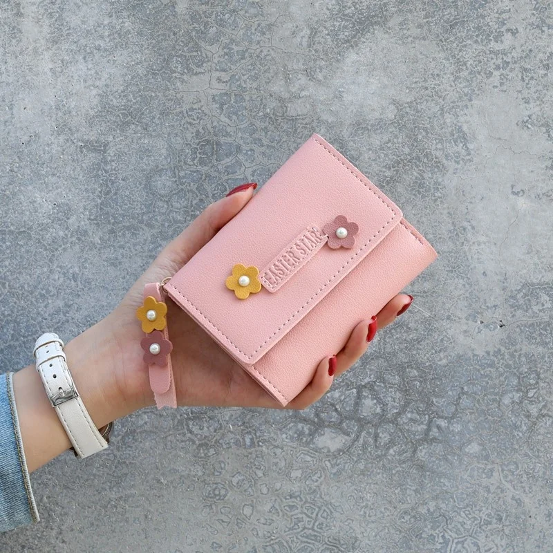New Fashion Women Wallets Cute Flower PU Leather Hasp Coin Purse Mini Small Bag Credit Card Holder Female Short Women's Purses
New Fashion Women Wallets Cute Flower PU Leather Hasp Coin Purse Mini Small Bag Credit Card Holder Female Short Women's Purses